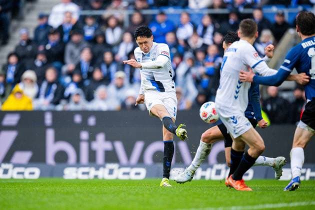 14 03 2026 Soccer, 2025 2026, 2 Bundesliga, Matchday 26, DSC Arminia Bielefeld SC Paderborn 07 L Santiago Castaneda Paderborn DFL REGULATES PROHIBIT ANY USE OF PHOTOGRAPHS AS IMAGE SEQUENCES AND OR QUASI VIDEO