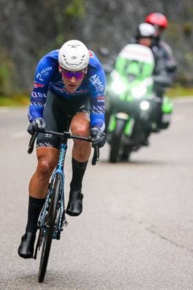 Dutch Tim Marsman of Alpecin-Premier Tech pictured in action during the seventh stage of 84th edition of the Paris-Nice cycling race, from Nice to Isola (120,4 km), on Saturday 14 March 2026. DAVIDxPINTENS  x167442869x