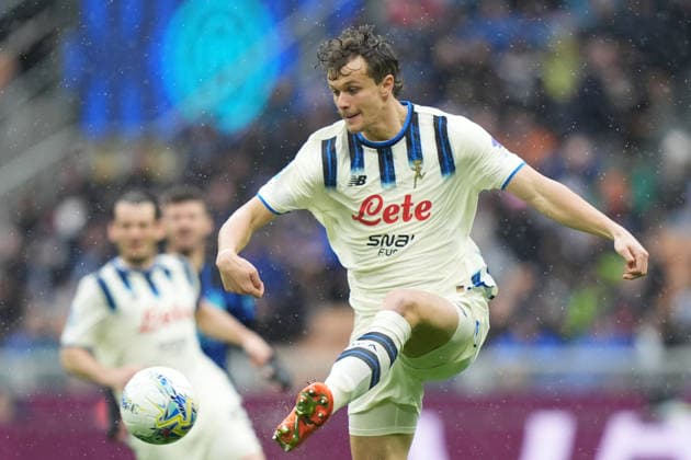 Atalanta™s Giorgio Scalvini during the Serie A soccer match between Inter and Atalanta at the San Siro Stadium in Milan , north Italy - Saturday , March 14 , 2026. - Soccer .  Copyright: xSpada LaPressex