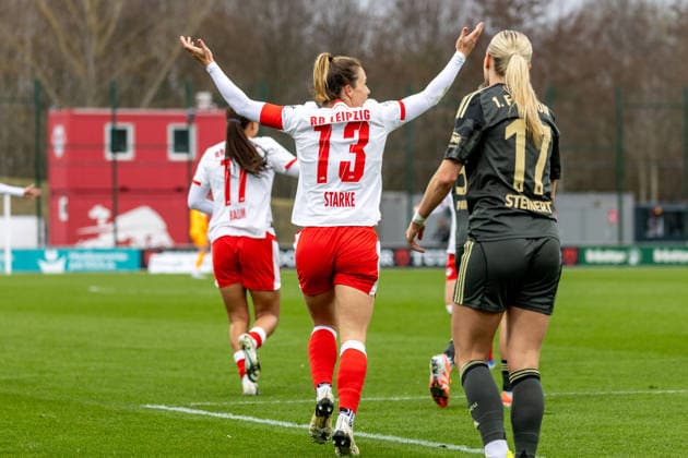 Germany, Google Pixel Womens Bundesliga, Season 2025 2026, Matchday 20, Training Center Cottaweg, RB Leipzig vs 1 FC Union Berlin, Starke Sandra RB Leipzig, 13 Copyright: xMichellexLukax