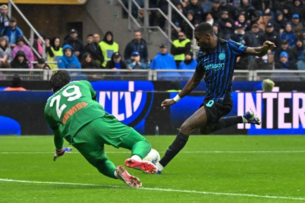 Marcus Thuram in action during the Serie A football match between FC Internazionale Milano and Atalanta BC at San Siro Stadium on in Milan, Italy.  Copyright: xAndreaxRosito IPAxSportx xipa-agency.netx xx IPA_72866683 IPA_Agency_IPA72866683
