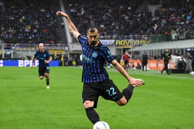 Henrikh Mkhitaryan of FC Inter in action during the Italian Serie A football match between Inter FC Internazionale and Atalanta BC on on 14 of March 2026 at Giuseppe Meazza San Siro Siro stadium in Milan, Italy. Photo Tiziano Ballabio  Copyright: xTizianoxBallabio IPAxSportx xipa-agency.netx xx IPA_72867687 IPA_Agency_IPA72867687