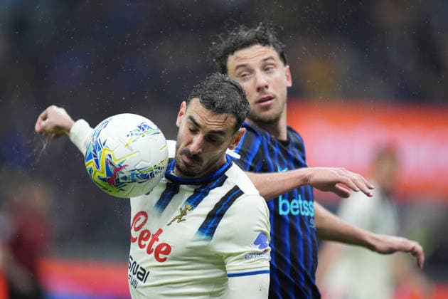 Atalanta™s Davide Zappacosta during the Serie A soccer match between Inter and Atalanta at the San Siro Stadium in Milan , north Italy - Saturday , March 14 , 2026. - Soccer .  Copyright: xSpada LaPressex