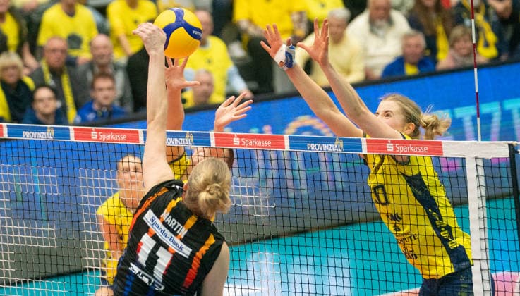 Volleyball, Women, VBL, SSC Schwerin - MTV Stuttgart