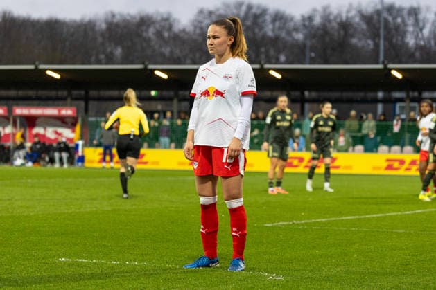 Germany, Google Pixel Womens Bundesliga, Season 2025 2026, Matchday 20, Training Center Cottaweg, RB Leipzig vs 1 FC Union Berlin, Schasching Annabel RB Leipzig, 16 Copyright: xMichellexLukax