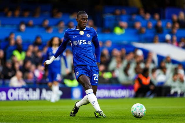 Chelsea v Newcastle United, Premier League Chelsea defender Trevoh Chalobah (23) during the Premier League match between Chelsea and Newcastle United at Stamford Bridge, London, UK on 14 March 2026. Editorial use only DataCo restrictions apply See www.football-dataco.com , Copyright: xNigelxKeenex PSI-23886-0049