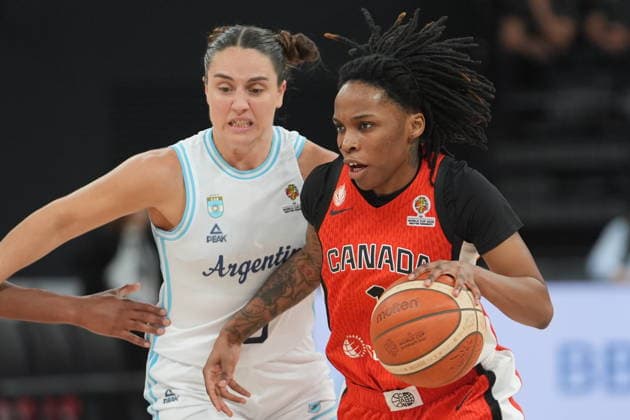 Basketball, Women, World Cup Qualifier, Argentina - Canada