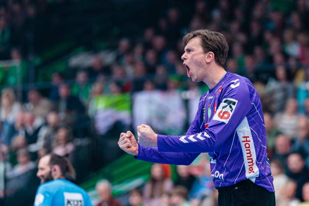 Malte Semisch GWD Minden, 01 GER, GWD Minden vs HSG Wetzlar, Handball, 1 Bundesliga, 25 Matchday, 2025 2026 Season, 14 03 2026 GER, GWD Minden vs HSG Wetzlar, Handball, 1 Bundesliga, 25 Matchday, 2025 2026 Season, 14 03 2026 Minden Copyright: xEibner-Pressefoto JanxRollingerx EP_JSK