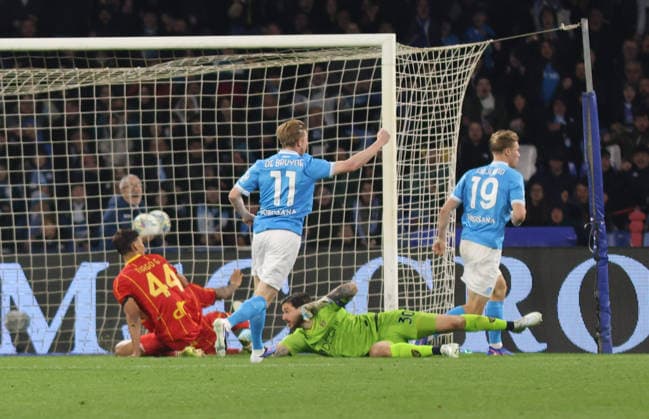 Serie A football match - 2025 26 Napoli vs. Lecce Goal the Rasmus Hojlund of SSC Napoli During the 2025 26 Italian Serie A football match between SSC Napoli and Lecce on March 14, 2026, at the Diego Armando Maradona Stadium in Naples. Pictured: NAPOLI stadio Diego Armando Maradona CAMPANIA ITALIA Copyright: xFABIOxSASSOxFabioxSassox Napoli Lecce2026_03_14Fabio Sasso5351