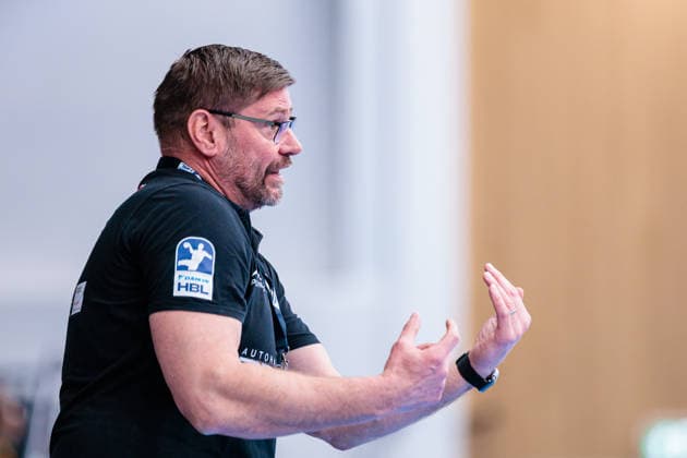 Aaron Ziercke GWD Minden, Coach GER, GWD Minden vs HSG Wetzlar, Handball, 1 Bundesliga, 25 Matchday, Season 2025 2026, 14 03 2026 GER, GWD Minden vs HSG Wetzlar, Handball, 1 Bundesliga, 25 Matchday, Season 2025 2026, 14 03 2026 Minden Copyright: xEibner-Pressefoto JanxRollingerx EP_JSK