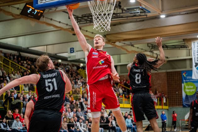Basketball, 2. BL, Pro A, Paderborn Baskets - Bayer Giants Leverkusen