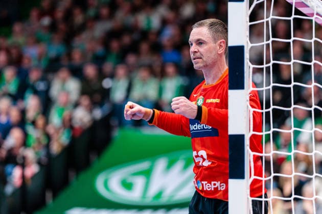 Andreas Palicka HSG Wetzlar, 52 GER, GWD Minden vs HSG Wetzlar, Handball, 1 Bundesliga, 25 Matchday, 2025 2026 season, 14 03 2026 GER, GWD Minden vs HSG Wetzlar, Handball, 1 Bundesliga, 25 Matchday, 2025 2026 season, 14 03 2026 Minden Copyright: xEibner-Pressefoto JanxRollingerx EP_JSK