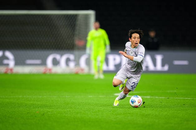 Koji Miyoshi VfL Bochum 1848, 23 , GER, Hertha BSC vs ,VfL Bochum 1848, 2 Bundesliga, Saison 2025 2026, 26 Spieltag, 14 03 2026 DFL REGULATIONS PROHIBIT ANY USE OF PHOTOGRAPHS AS IMAGE SEQUENCES AND OR QUASI VIDEO GER, Hertha BSC vs ,VfL Bochum 1848, 2 Bundesliga, Saison 2025 2026, 26 Spieltag, 14 03 2026 Berlin Copyright: xClaudiusxRauch,xEibner-Pressefotox xClaudiusxRauchx EP_CRH