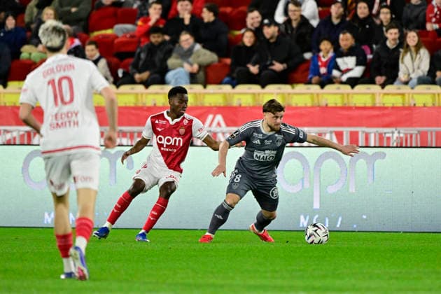 FOOTBALL : AS Monaco VS Stade Brestois 29 - Ligue 1 McDonald s - 14 03 2026 Hugo Magnetti (SB 29) - Ligue 1 McDonald™s match between AS Monaco and Stade Brestois 2029 on March 14, 2026 at the Louis II Stadium in Monaco. MonacoMonaco  Copyright: xWilliamxCannarellax