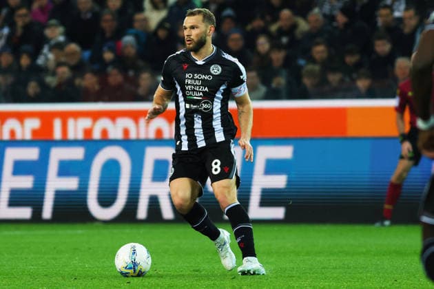 Udinese™s Jesper Karlstroem during the Serie A soccer match between Udinese and Juventus at the Bluenergy Stadium in Udine, north east Italy - Saturday, March 14,2026 - soccer  Copyright: xAndreaxBressanutti LaPressex