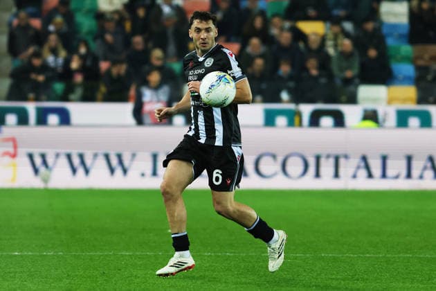 Udinese™s Oier Zarraga during the Serie A soccer match between Udinese and Juventus at the Bluenergy Stadium in Udine, north east Italy - Saturday, March 14,2026 - soccer  Copyright: xAndreaxBressanutti LaPressex
