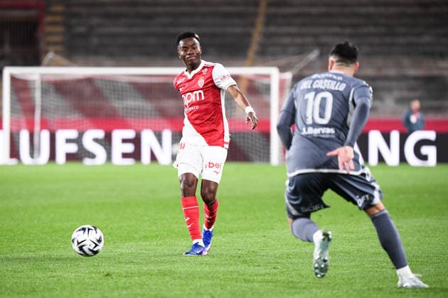 AS Monaco v Stade Brestois 29 - Ligue 1 McDonald s 2025 2026 24 Simon ADINGRA (asm) during the Ligue 1 McDonald s match between Monaco and Brest at Stade Louis II on March 14, 2026 in Monaco, Monaco. Monaco Monaco  Copyright: xFEPx 776348320