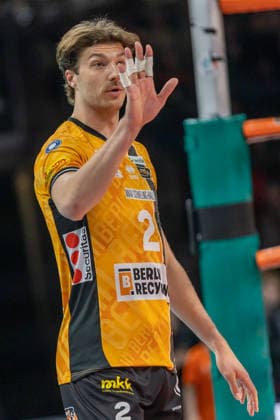 14 03 2026, Berlin, Volleyball 1 Bundesliga, Mens matchday, BR Volleys Energiequelle Netzhoppers KW, Max Schmeling Halle BR Volleys Energiequelle Netzhoppers KW