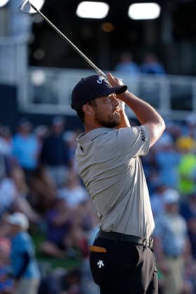 March 14, 2026, Ponte Vedra, Florida, USA: March 14, 2026, Ponte Vedra, Florida.Xander Schauffele (USA) hits his tee shot on the 17th hole during the third round of The PLAYERS Championship at TPC Sawgrass. PGA, Golf Herren Tour 2026: The PLAYERS Championship  - ZUMAd212 20260314_zsp_d212_006 Copyright: xRichardxDolex