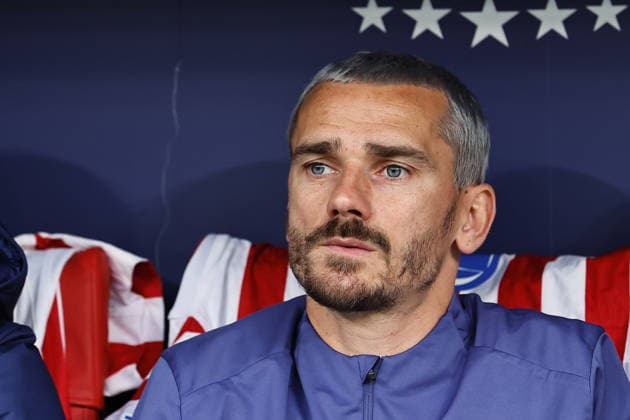 Antoine Griezmann (Atletico), MARCH 14, 2026 - Football Soccer : Spanish LaLiga EA Sports match between Club Atletico de Madrid - Getafe CF at the Estadio Riyahd Air Metropolitano in Madrid, Spain. Noxthirdxpartyxsales  aflo_323523990
