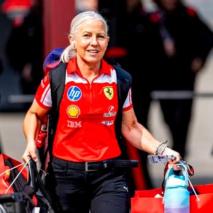 SHANGHAI Angela Cullen of Scuderia Ferrari HP during the Formula 1 China Shanghai race at the Shanghai International Circuit on March 15, 2025 in Shanghai, China Photo by DeFodi Images