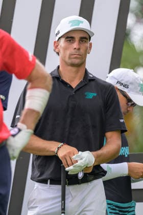 March 15, 2026, Singapore, Ingapore, Singapore: Leader, Joaquin Niemann from Chile, hits off on the 10th hole. Final Round of the LIV Golf in Singapore Final Round Of The LIV Golf In Singapore  - ZUMAr144 20260315_zap_r144_003 Copyright: xJaynexRussellx