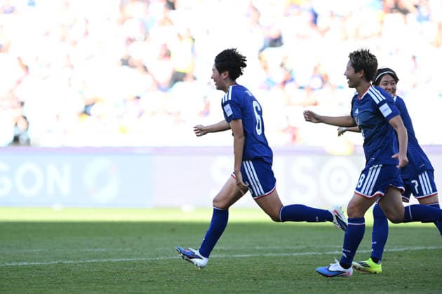 SOCCER ASIAN CUP JAPAN PHILIPPINES, Toko Koga of Japan celebrates after scoring a goal during the AFC Women™s Asian Cup Quarter Final match between Japan and the Philipines at Accor Stadium in Sydney, Sunday, March 15, 2026. ( NO ARCHIVING, EDITORIAL USE ONLY SYDNEY NEW SOUTH WALES AUSTRALIA  Copyright: xDEANxLEWINSx 20260315151955800820