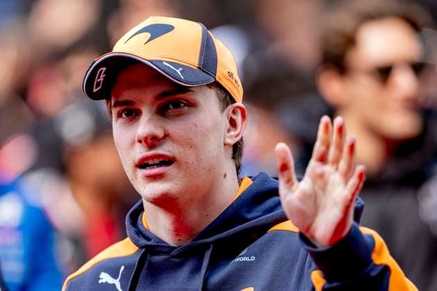 SHANGHAI Formula 1 driver Oscar Piastri of McLaren Mastercard Formula 1 Team during the Formula 1 China Shanghai race at the Shanghai International Circuit on March 15, 2025 in Shanghai, China Photo by DeFodi Images