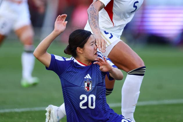 Manaka Matsukubo of Japan scores a goal during the AFC Womens Asian Cup 2026 Quarter Final match between Japan Women and Philippines Women at Stadium Australia, Sydney, Australia on 15 March 2026. Copyright: xPeterxDovganx 44660017