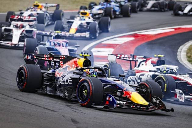 SHANGHAI - Max Verstappen (Oracle Red Bull Racing) in action during the race at the Shanghai International Circuit ahead of the Chinese Grand Prix. SANDER KONING ANP xVIxANPxSportx xxANPxIVx 553377531 originalFilename: 553377531.jpg