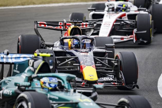 SHANGHAI - Max Verstappen (Oracle Red Bull Racing) in action during the race at the Shanghai International Circuit ahead of the Chinese Grand Prix. SANDER KONING ANP xVIxANPxSportx xxANPxIVx 553377625 originalFilename: 553377625.jpg