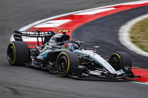SHANGHAI - Andrea Kimi Antonelli (Mercedes-AMG PETRONAS Formula One Team) in action during the race at the Shanghai International Circuit ahead of the Chinese Grand Prix. SANDER KONING ANP xVIxANPxSportx xxANPxIVx 553377741 originalFilename: 553377741.jpg
