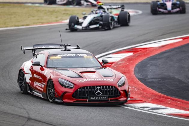 SHANGHAI - The safety car in action during the race at the Shanghai International Circuit leading up to the Chinese Grand Prix. SANDER KONING ANP xVIxANPxSportx xxANPxIVx 553378038 originalFilename: 553378038.jpg