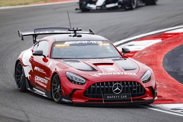 SHANGHAI - The safety car in action during the race at the Shanghai International Circuit leading up to the Chinese Grand Prix. SANDER KONING ANP xVIxANPxSportx xxANPxIVx 553378041 originalFilename: 553378041.jpg
