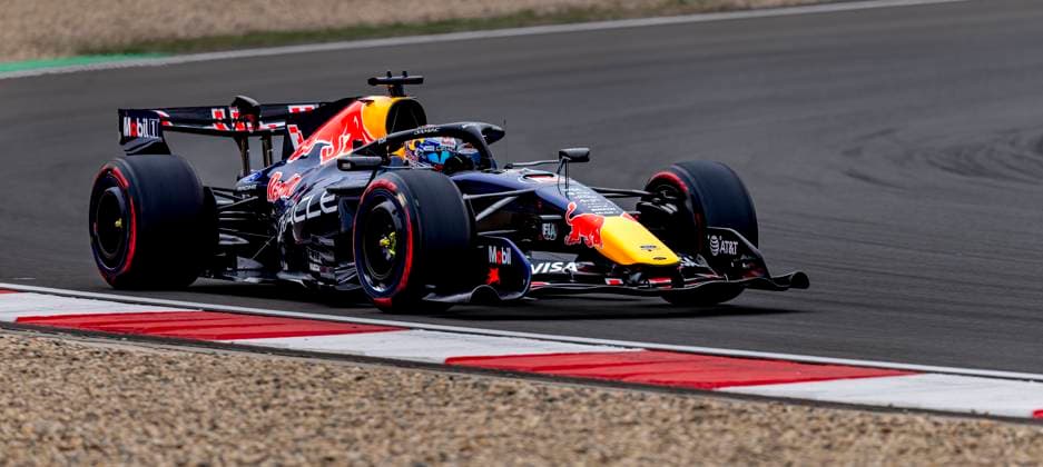 SHANGHAI Formula 1 driver Max Verstappen of Oracle Red Bull Racing during the Formula 1 China Shanghai race at the Shanghai International Circuit on March 15, 2025 in Shanghai, China Photo by DeFodi Images