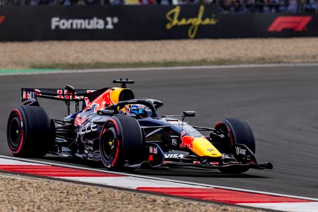 SHANGHAI Formula 1 driver Max Verstappen of Oracle Red Bull Racing during the Formula 1 China Shanghai race at the Shanghai International Circuit on March 15, 2025 in Shanghai, China Photo by DeFodi Images
