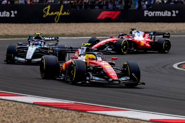 SHANGHAI Formula 1 driver Lewis Hamilton of Scuderia Ferrari HP during the Formula 1 China Shanghai race at the Shanghai International Circuit on March 15, 2025 in Shanghai, China Photo by DeFodi Images