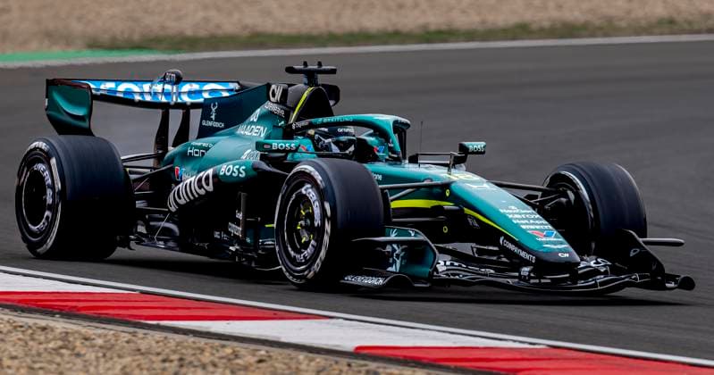 SHANGHAI Formula 1 driver Lance Stroll of Aston Martin Aramco Formula 1 Team during the Formula 1 China Shanghai race at the Shanghai International Circuit on March 15, 2025 in Shanghai, China Photo by DeFodi Images