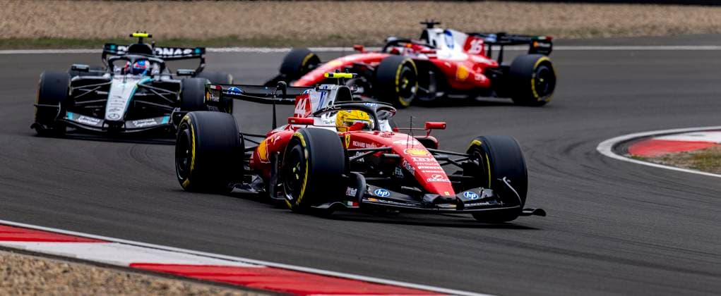 SHANGHAI Formula 1 driver Lewis Hamilton of Scuderia Ferrari HP during the Formula 1 China Shanghai race at the Shanghai International Circuit on March 15, 2025 in Shanghai, China Photo by DeFodi Images