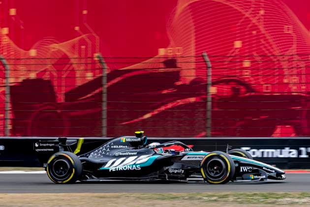 SHANGHAI Formula 1 driver Kimi Antonelli of Mercedes AMG Petronas Formula One Team during the Formula 1 China Shanghai race at the Shanghai International Circuit on March 15, 2025 in Shanghai, China Photo by DeFodi Images