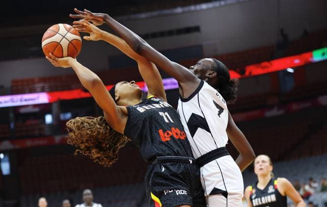 Basketball, Women, World Cup Qualifier, Belgium - South Sudan
