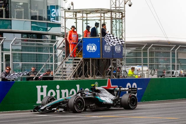 CHINA-MOTORSPORTS F1-SHANGHAI Mercedes™ Kimi Antonelli after winning at Shanghai International Circuit during the race at the F1 Chinese Grand Prix, Shanghai, China, March 15, 2026. NEXPHER Peter Li SHANGHAI