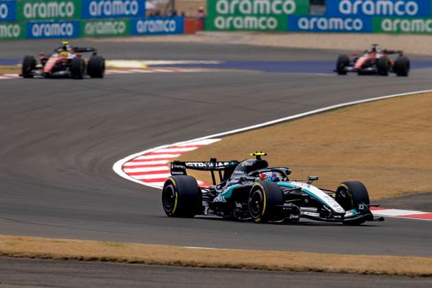 SHANGHAI Formula 1 driver Kimi Antonelli of Mercedes AMG Petronas Formula One Team during the Formula 1 China Shanghai race at the Shanghai International Circuit on March 15, 2025 in Shanghai, China Photo by DeFodi Images