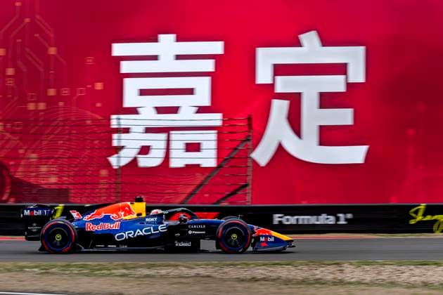 SHANGHAI Formula 1 driver Max Verstappen of Oracle Red Bull Racing during the Formula 1 China Shanghai race at the Shanghai International Circuit on March 15, 2025 in Shanghai, China Photo by DeFodi Images