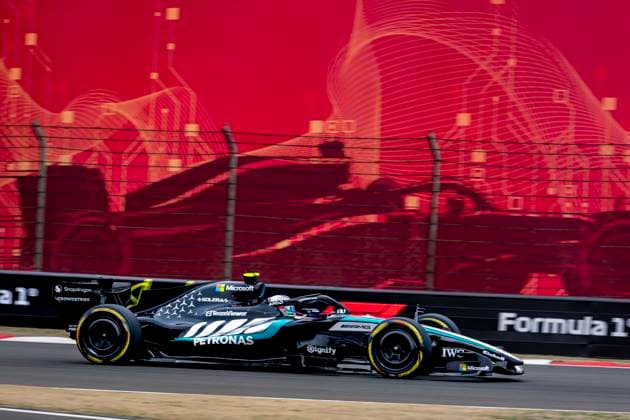 SHANGHAI Formula 1 driver Kimi Antonelli of Mercedes AMG Petronas Formula One Team during the Formula 1 China Shanghai race at the Shanghai International Circuit on March 15, 2025 in Shanghai, China Photo by DeFodi Images