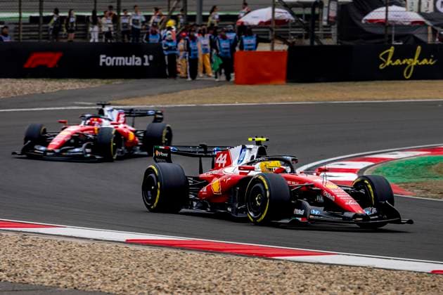 SHANGHAI Formula 1 driver Lewis Hamilton of Scuderia Ferrari HP during the Formula 1 China Shanghai race at the Shanghai International Circuit on March 15, 2025 in Shanghai, China Photo by DeFodi Images