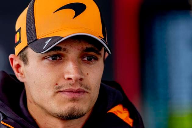 SHANGHAI Formula 1 driver Lando Norris of McLaren Mastercard Formula 1 Team disappointed after being unable to start the Formula 1 China Shanghai race at the Shanghai International Circuit on March 15, 2025 in Shanghai, China Photo by DeFodi Images