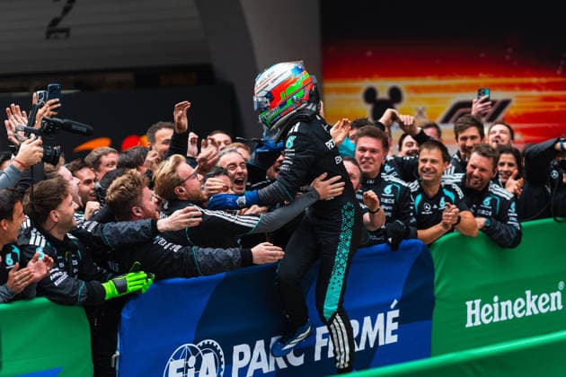 Formula 1 Heineken Chinese Grand Prix 2026 Levi Erb OVERTAKE MAXPPP - Shanghai 15 03 2026 Race winner at the Formula 1 Heineken Chinese Grand Prix 2026, the 2nd round of the 2026 FIA Formula 1 World Championship, WM, Weltmeisterschaft at the Shanghai International Circuit in Shanghai, China, from 12 to 15 March 2026 Shanghai Shanghai International Circuit China  Copyright: xOVERTAKE MAXPPPxLevixErbx OVT202603158206 OVT202603158206