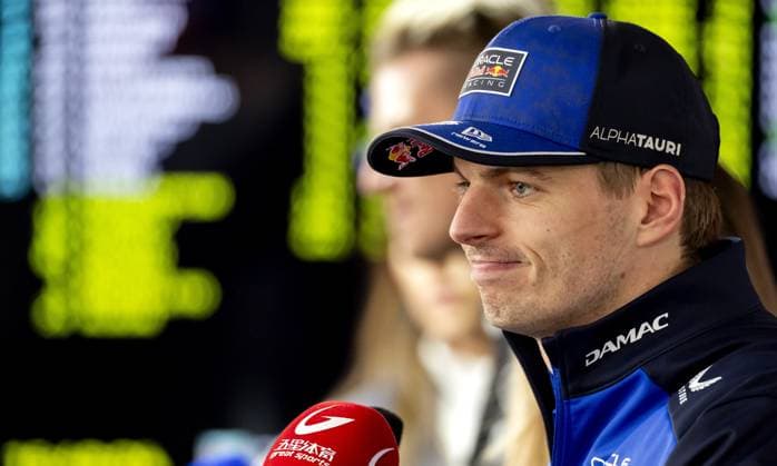 SHANGHAI - Max Verstappen (Red Bull Racing) after the race at the Shanghai International Circuit ahead of the Chinese Grand Prix. SANDER KONING ANP xVIxANPxSportx xxANPxIVx 553383610 originalFilename: 553383610.jpg