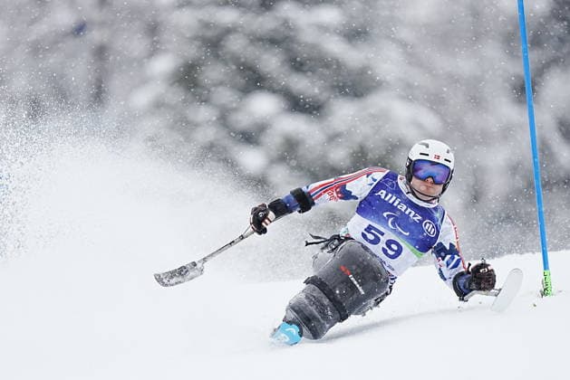 CORTINA, ITALY 20260315 Norway s Jesper Pedersen during the men s sitting slalom at the Paralympics at Tofane Alpine Skiiing Center, Cortina. *** The image is included in the SPORTS PACKAGE. For others PAYMENT IMAGE *** CORTINA ITALY x9200x *** CORTINA, ITALY 20260315 Norway s Jesper Pedersen during the men s sitting slalom at the Paralympics at Tofane Alpine Skiiing Center, Cortina The image is included in the SPORTS PACKAGE For others PAYMENT IMAGE CORTINA ITALY x9200x  Copyright: xBjörnxLarssonxRosvall TTx PARALYMPICS 2026 SLALOM